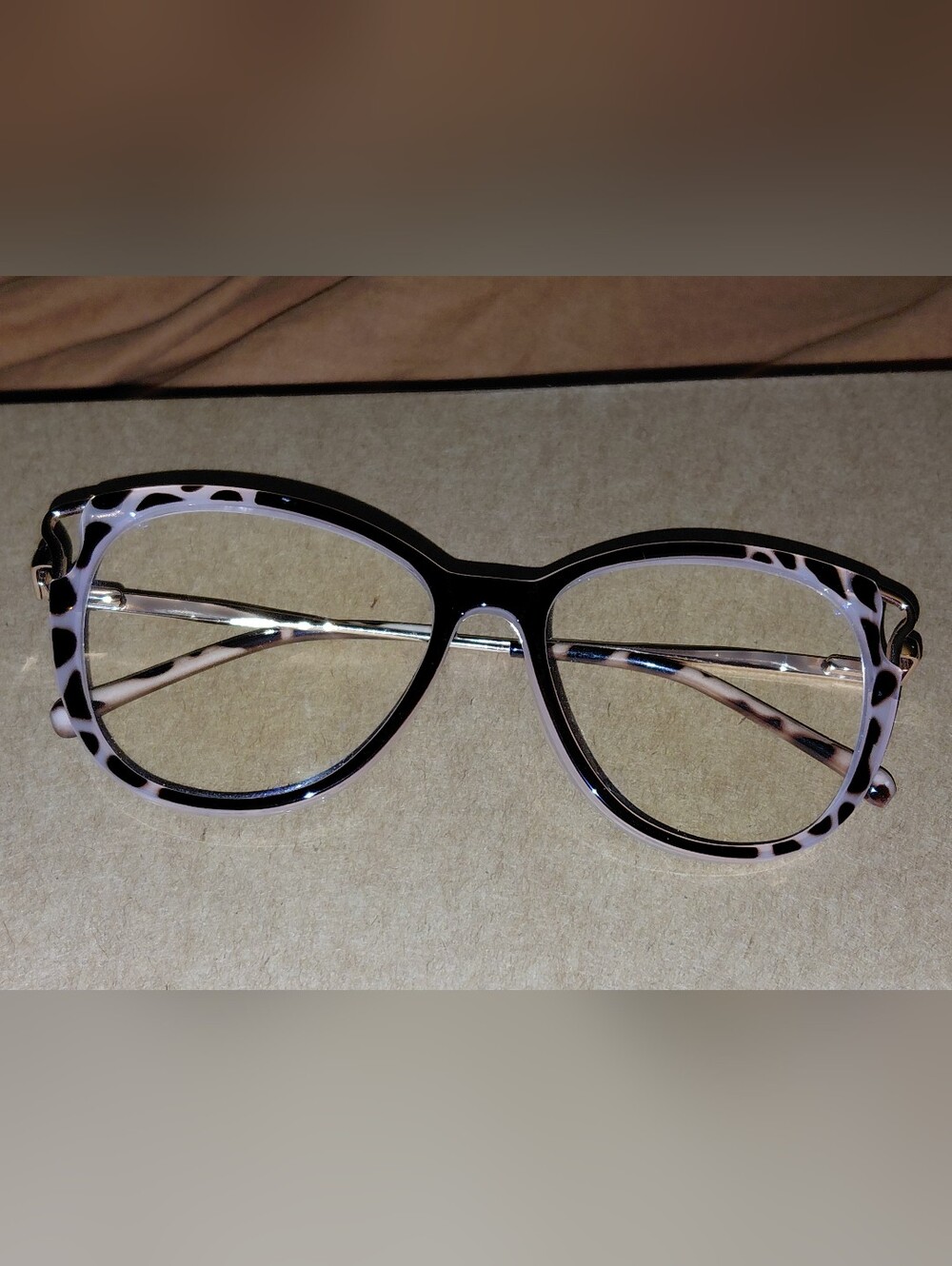 Cat eye leopard Translucent Women's Firmoo reading Glasses - Picture 5 of 6
